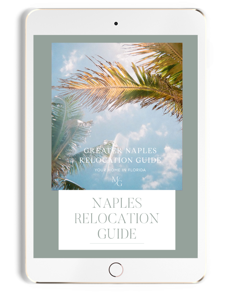 iPad Mockup Naples Relocation Guide